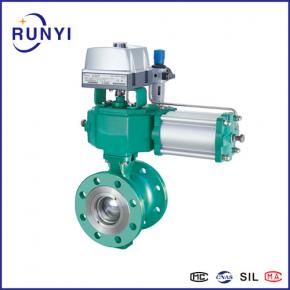 VQ677H VQ677H-16 VQ677Y VQ677Y-16 Pneumatic wafer segment ball valve