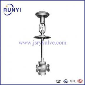 LNG LO2 LN2 Cryogenic globe control valve