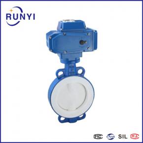 D671F4-16 D671F4-16C D671F4-16P Pneumatic lined butterfly valve